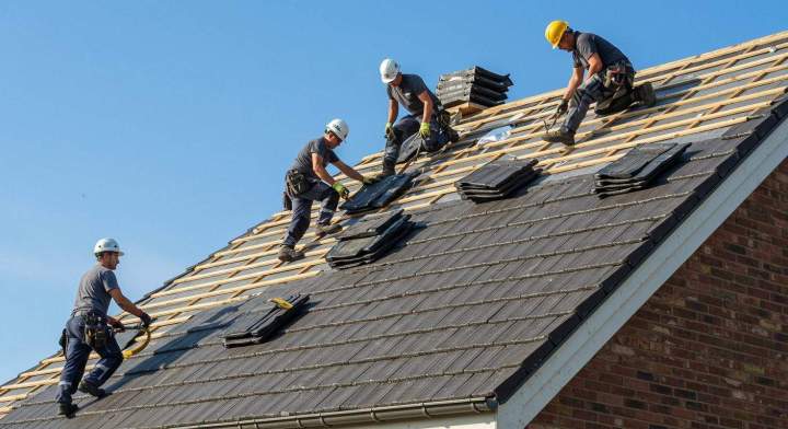 une rénovation de toiture réussie